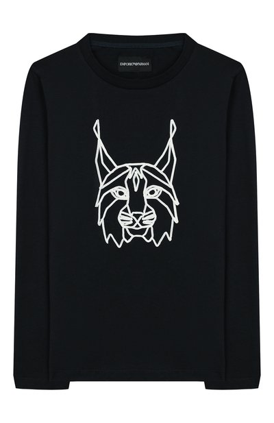 Хлопковый лонгслив EMPORIO ARMANI, арт. 6G4TE2/4JGAZ, фото 1