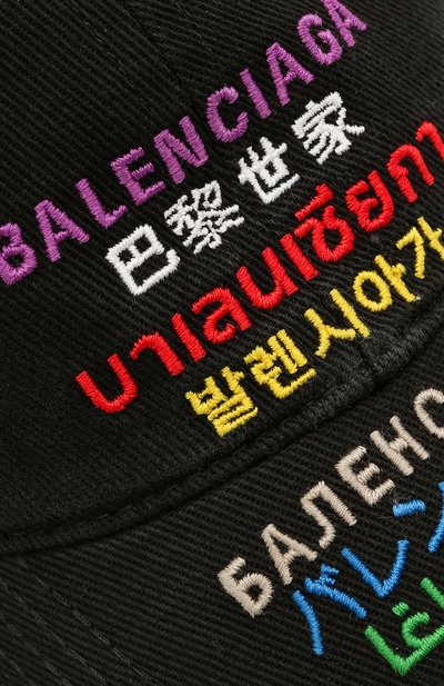 Хлопковая бейсболка BALENCIAGA, арт. 641238/310B2, фото 3