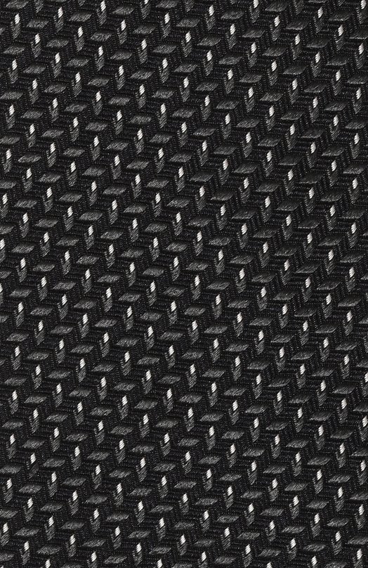 Шелковый галстук Giorgio Armani 360054/4F916 Чёрный  360054/4F916 Фото 4