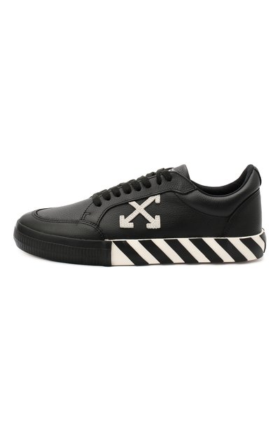 Кожаные кеды vulcanized OFF-WHITE, арт. 0MIA085E20LEA0011001, фото 3