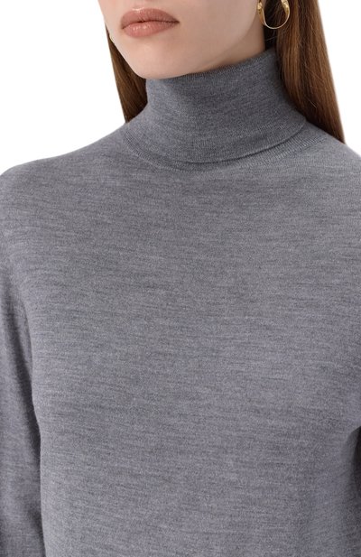 Шерстяная водолазка ALLUDE, арт. 255/64012, фото 5