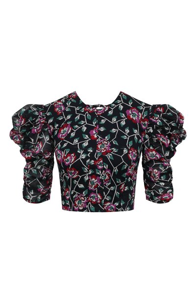 Женский хлопковый топ ISABEL MARANT ETOILE, арт. HT2233-22P032E/SILVA