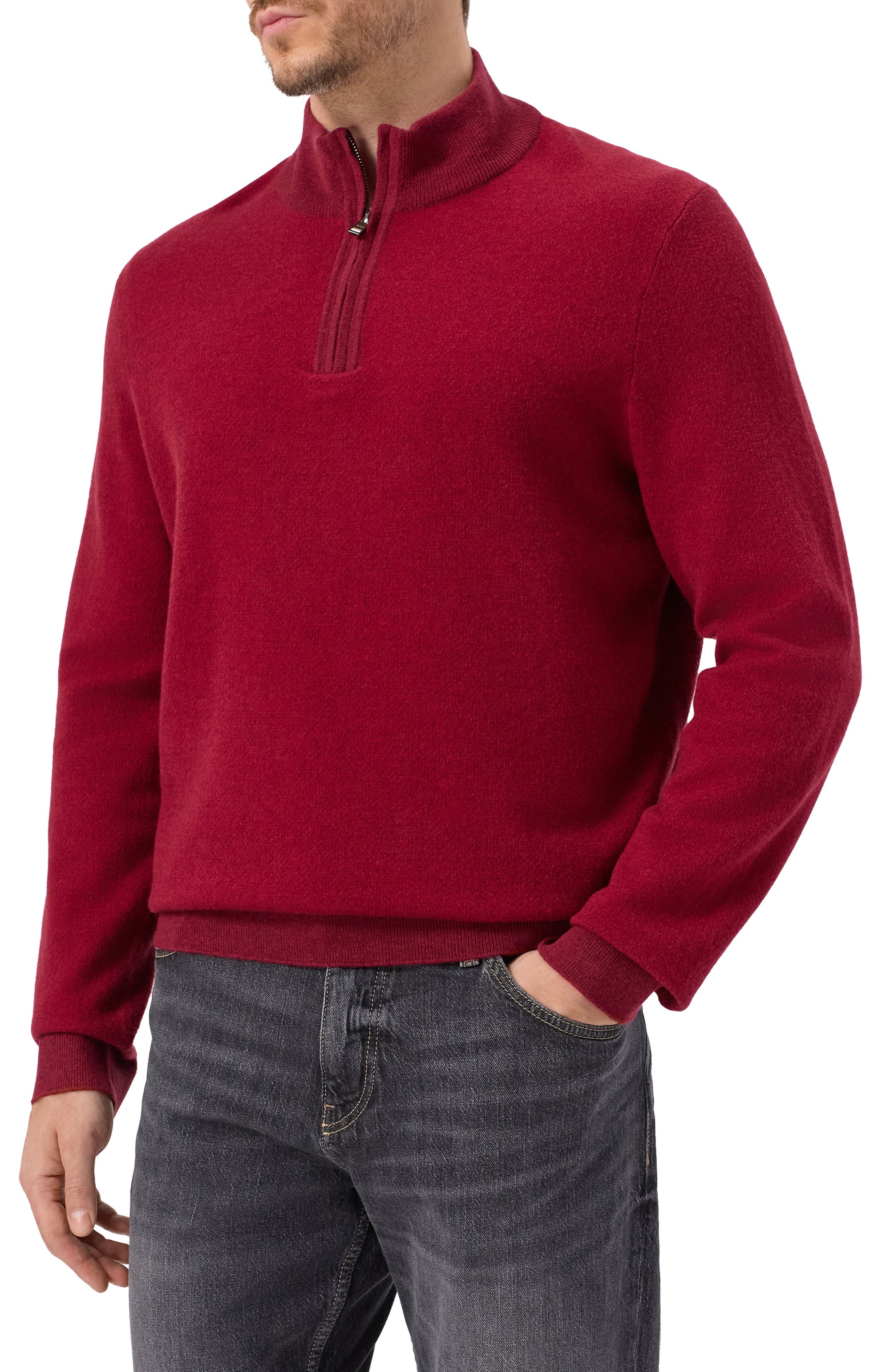 Джемпер из шерсти и хлопка BOSS, арт. 50549976, фото 3