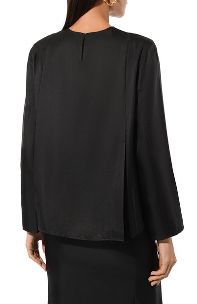 Шелковая блузка LOULOU DE SAISON, арт. ADALYN, фото 4