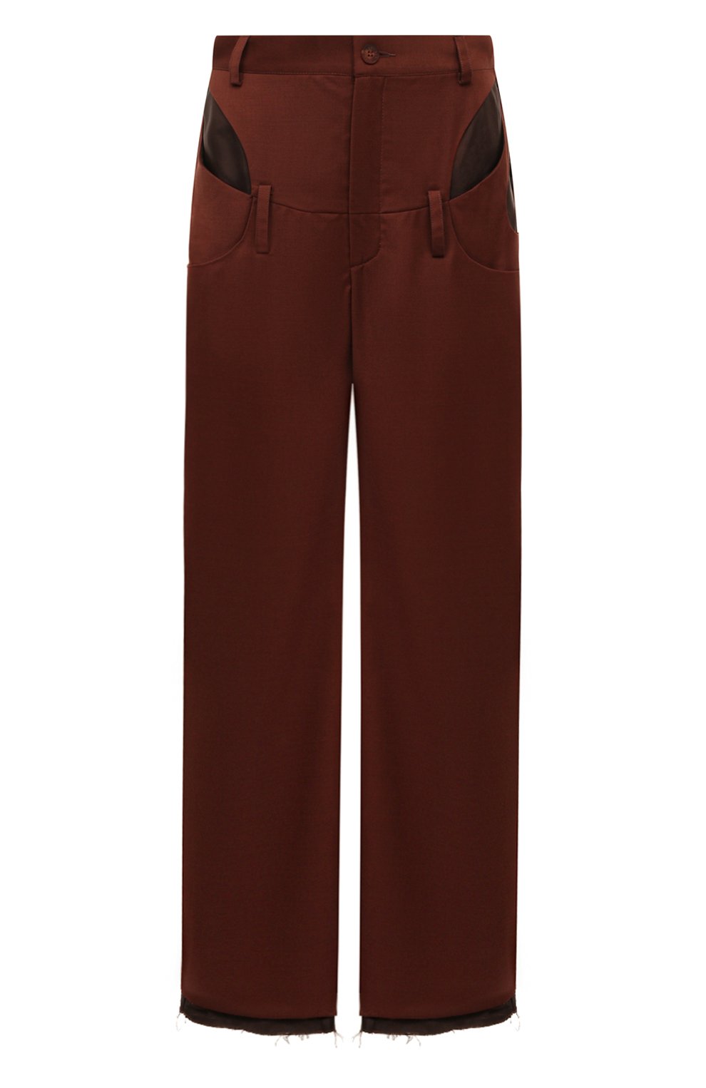 Брюки RED SEPTEMBER бордового цвета по цене 29000 руб., арт. 924.02.PNT09.51, фото 1 Брюки RED SEPTEMBER, арт. 924.02.PNT09.51, фото 1