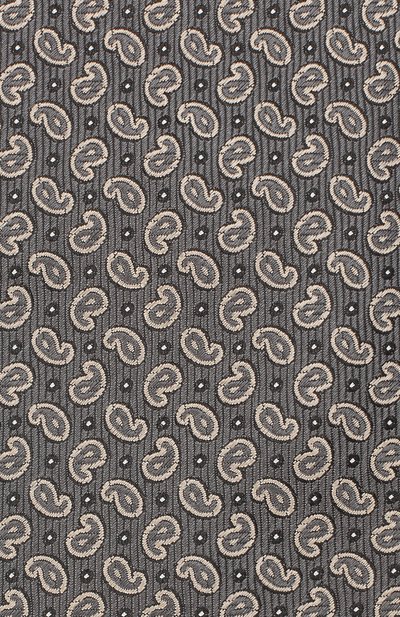 Шелковый галстук BRIONI серого цвета по цене 25050 руб., арт. 062H00/09451, фото 3 Шелковый галстук BRIONI, арт. 062H00/09451, фото 3