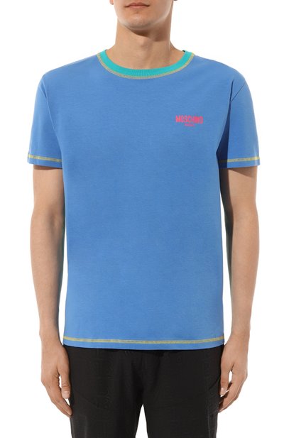 Хлопковая футболка MOSCHINO, арт. A0704/9408, фото 3