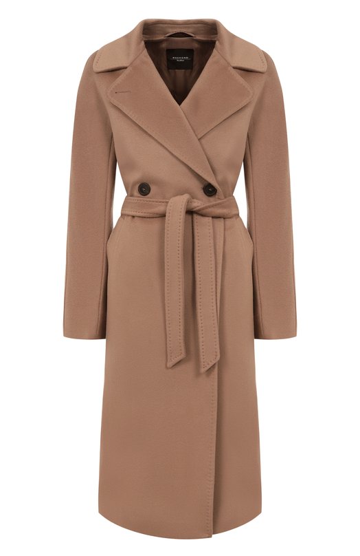 Шерстяное пальто Weekend Max Mara RESINA Бежевый RESINA