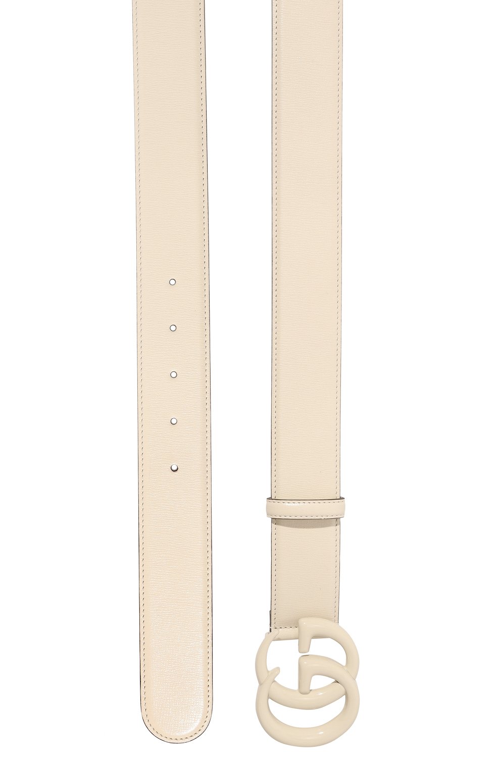 Кожаный ремень GUCCI молочного цвета по цене 60480 руб., арт. 400593 18YXV, фото 3 Кожаный ремень GUCCI, арт. 400593 18YXV, фото 3