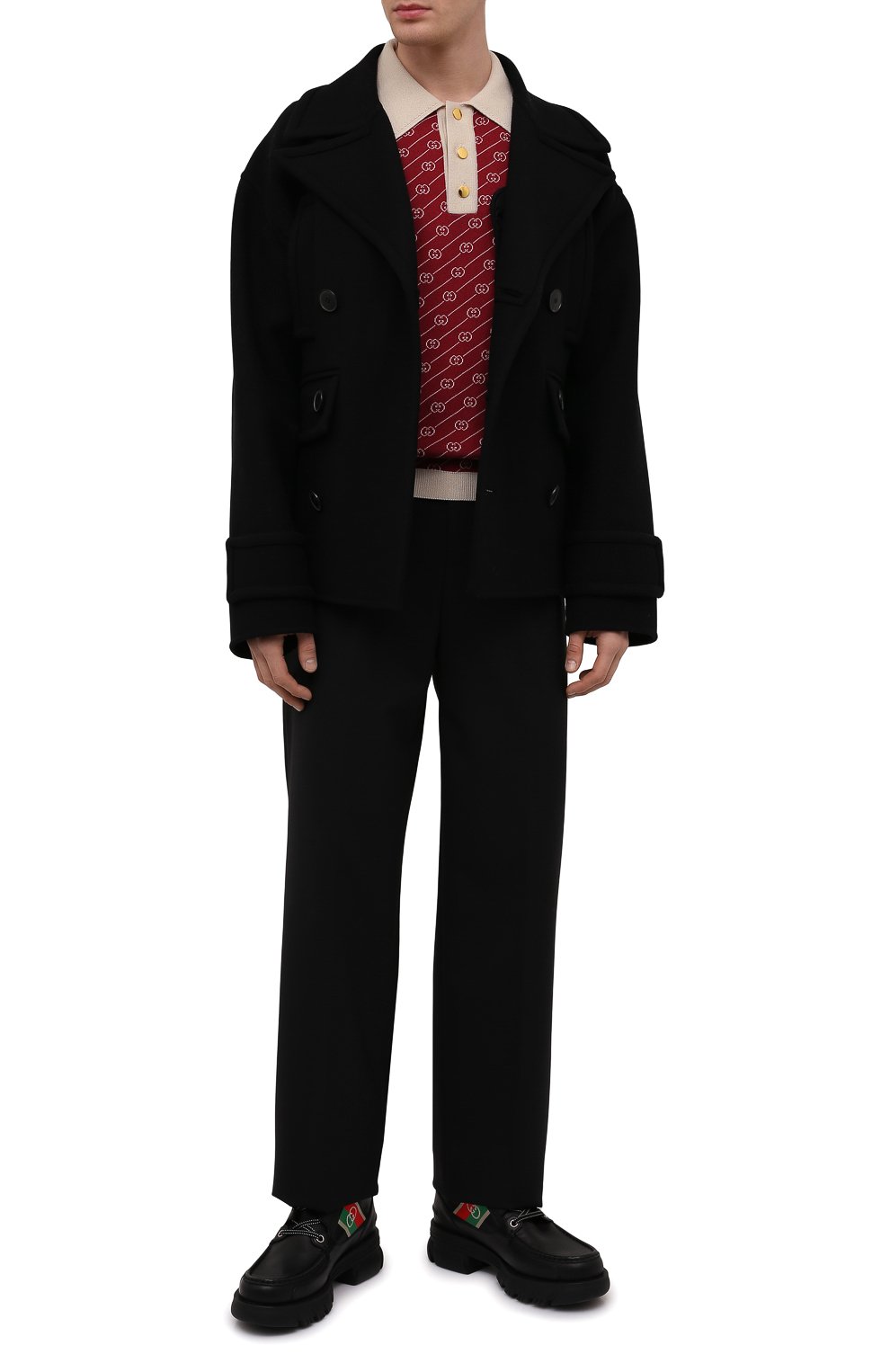 Кожаные ботинки GUCCI, арт. 663368/DTNE0, фото 2