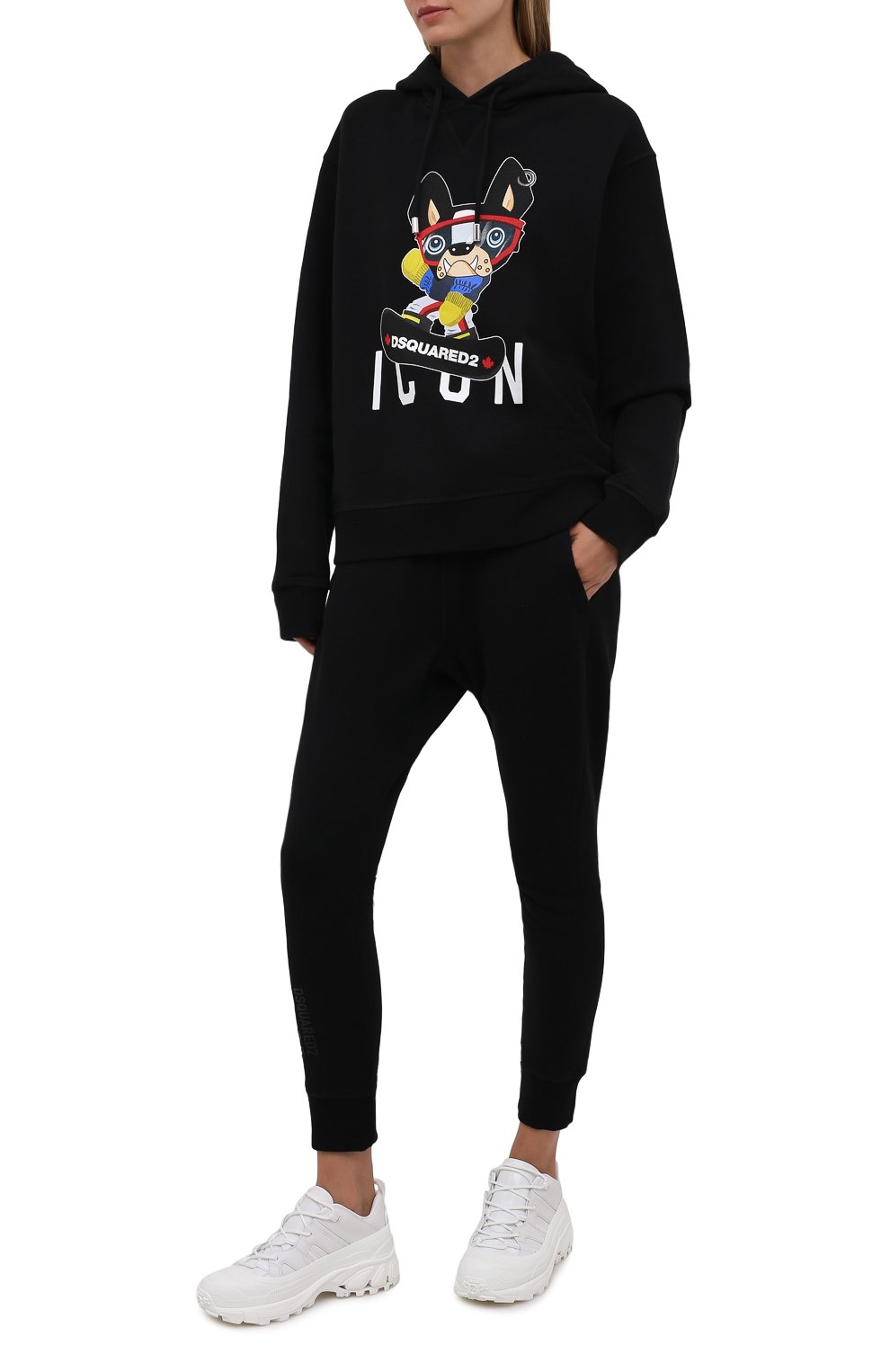 Хлопковое худи DSQUARED2, арт. S80GU0050/S25042, фото 2