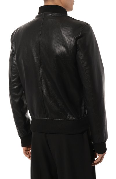 Кожаный бомбер ANDREA CAMPAGNA, арт. 24PU554-L24NTJER6X, фото 4