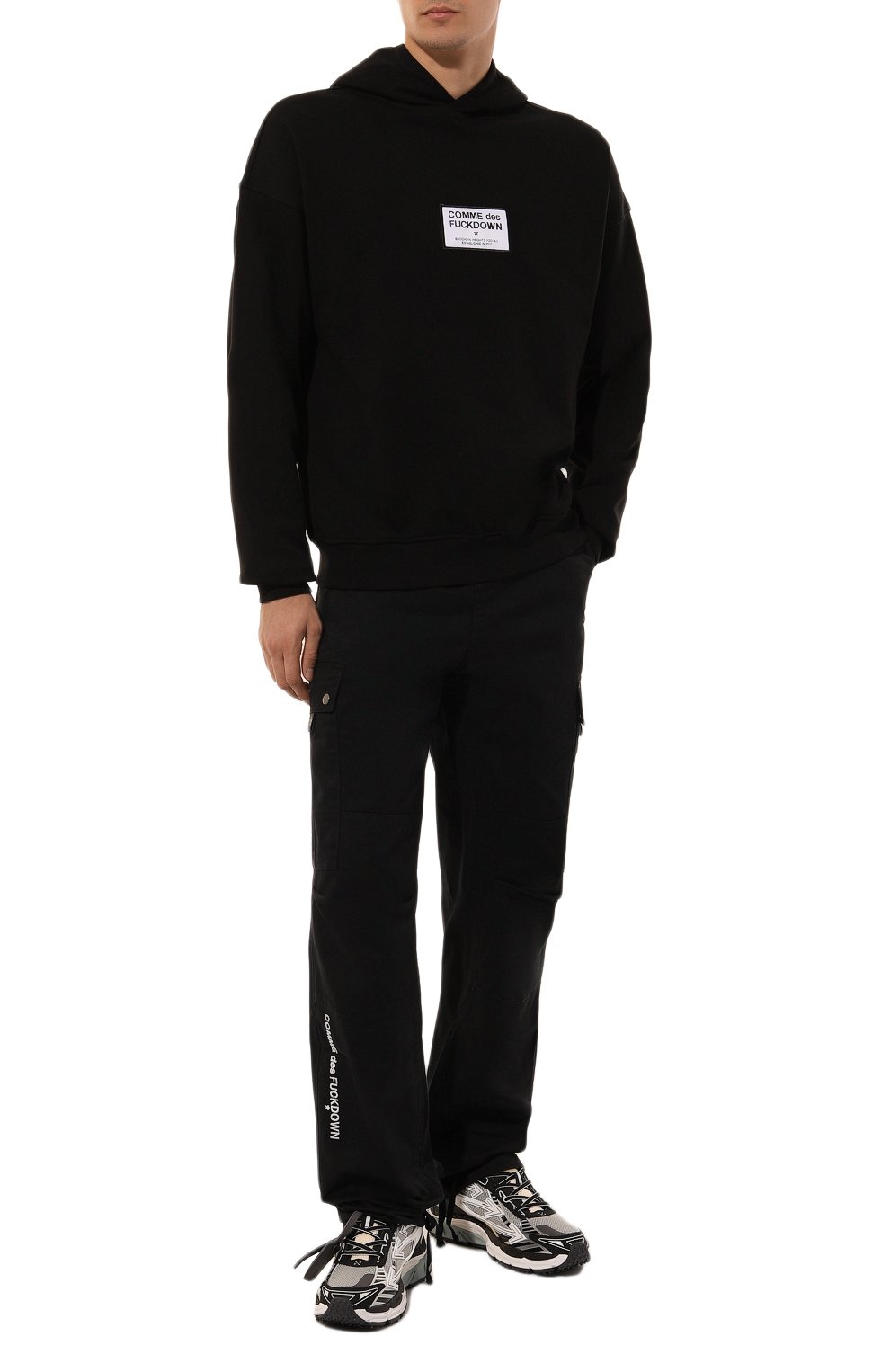 Хлопковые брюки-карго COMME DES FUCKDOWN, арт. CFABM01440, фото 2