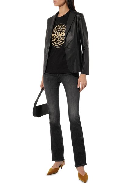 Хлопковая футболка TRUSSARDI, арт. 56T00599-1T006384, фото 2