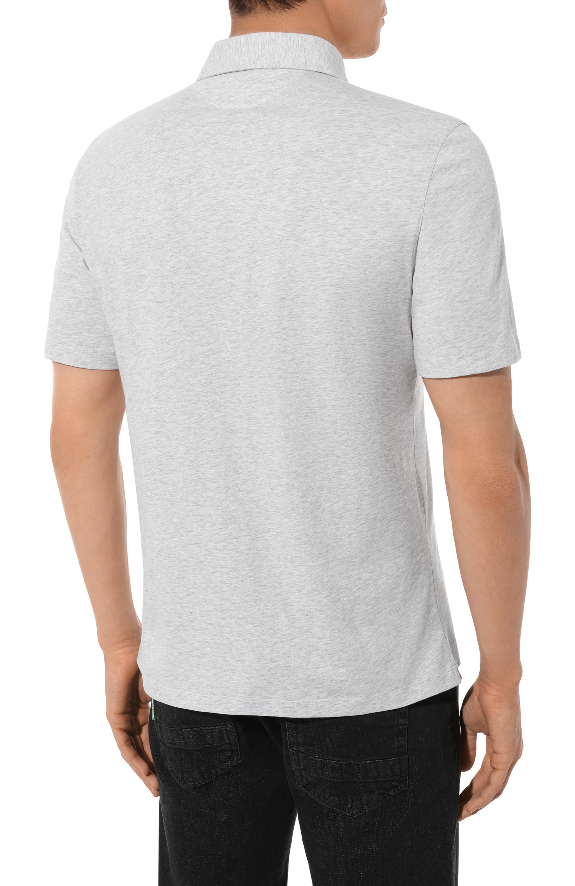 Хлопковое поло BRUNELLO CUCINELLI, арт. M0B133936, фото 4