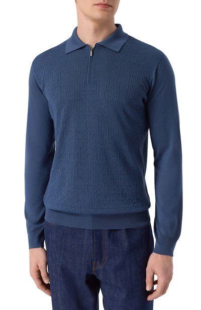 Поло из кашемира и шелка ZILLI, арт. KZP001M0330VMSH00, фото 3