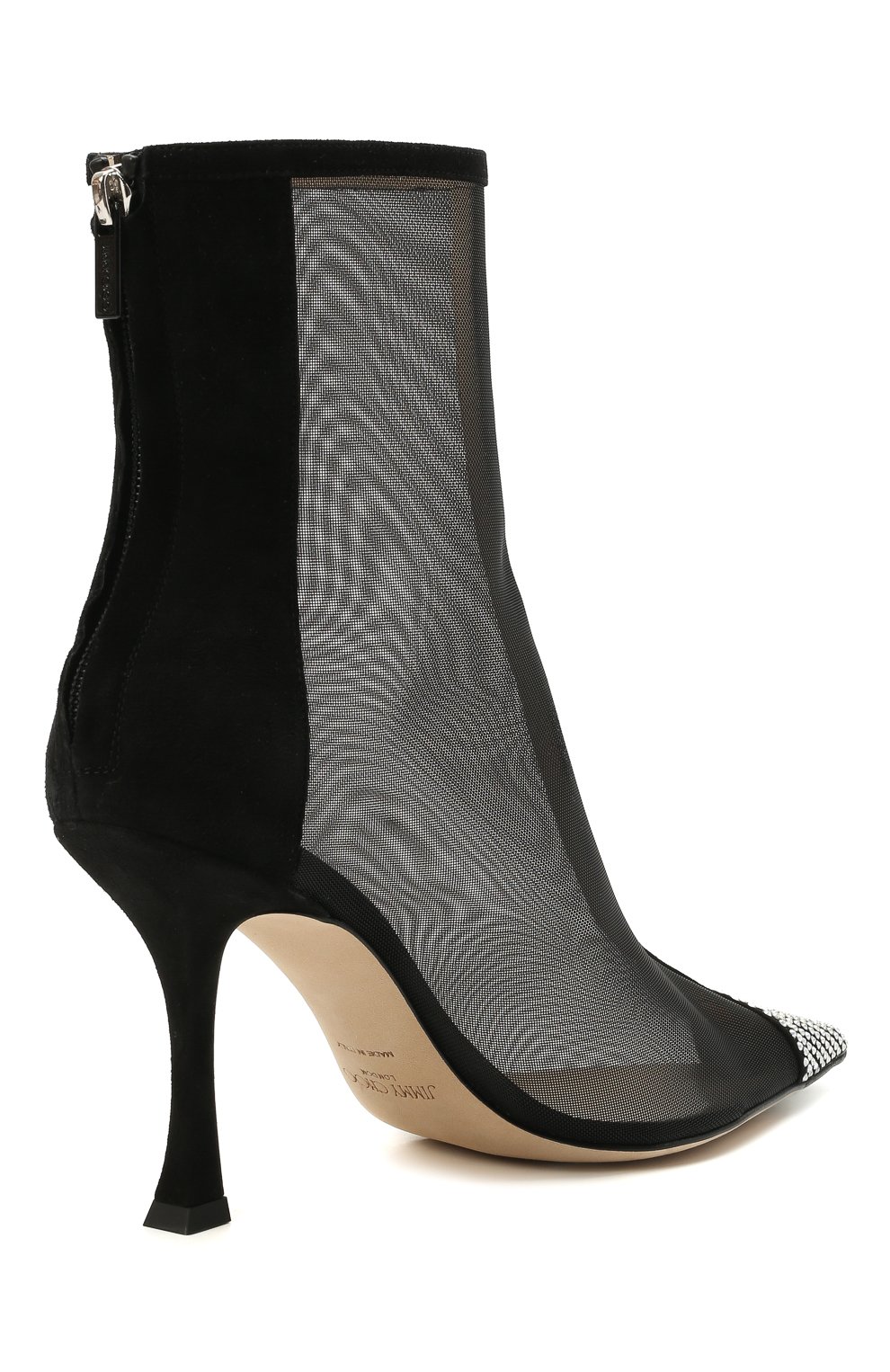 Текстильные ботильоны naidoo 90 JIMMY CHOO, арт. NAID00 90/QPZ, фото 4