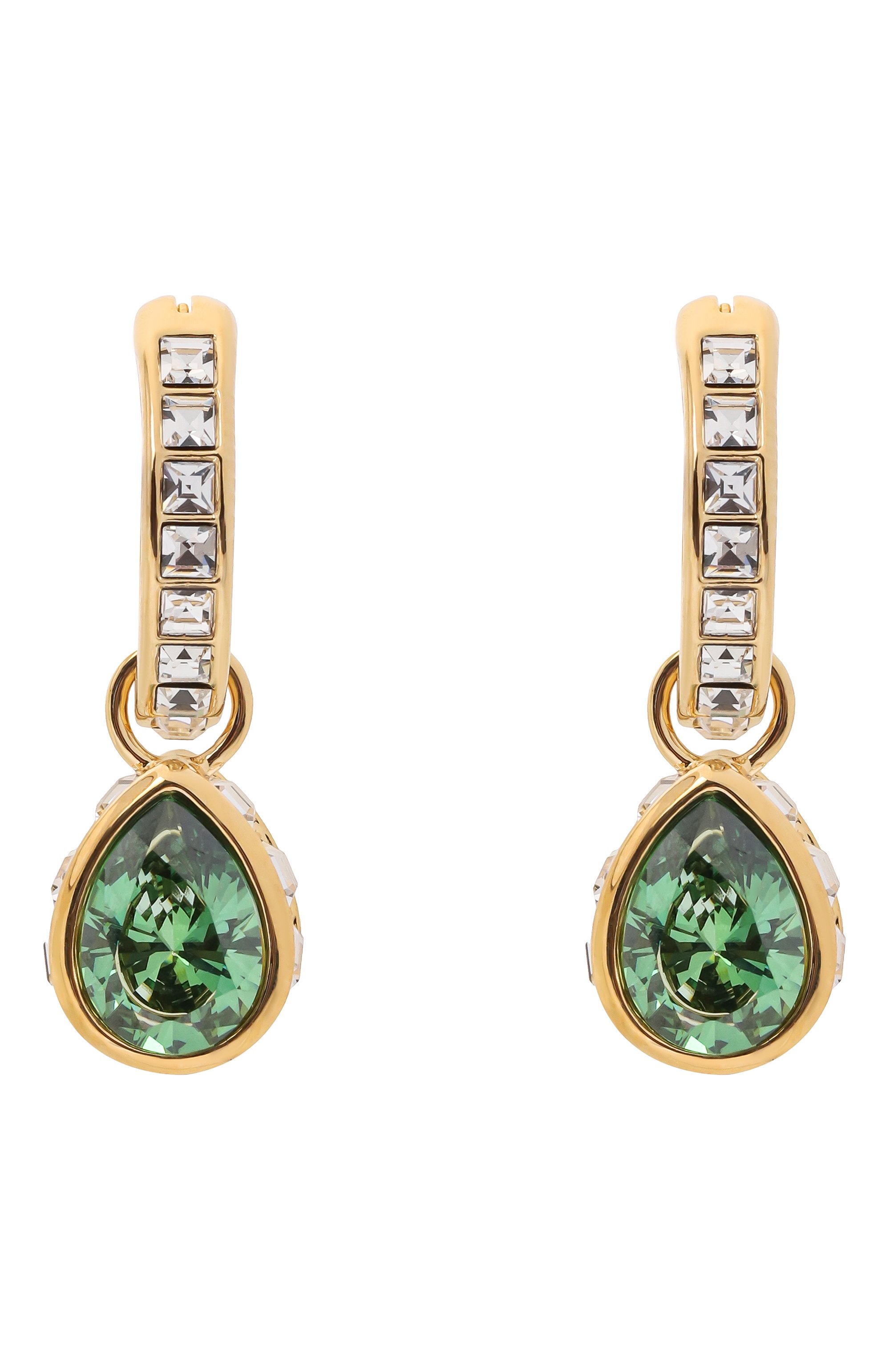 Серьги chroma SWAROVSKI зеленого цвета по цене 19850 руб., арт. 5662922, фото 1 Серьги chroma SWAROVSKI, арт. 5662922, фото 1