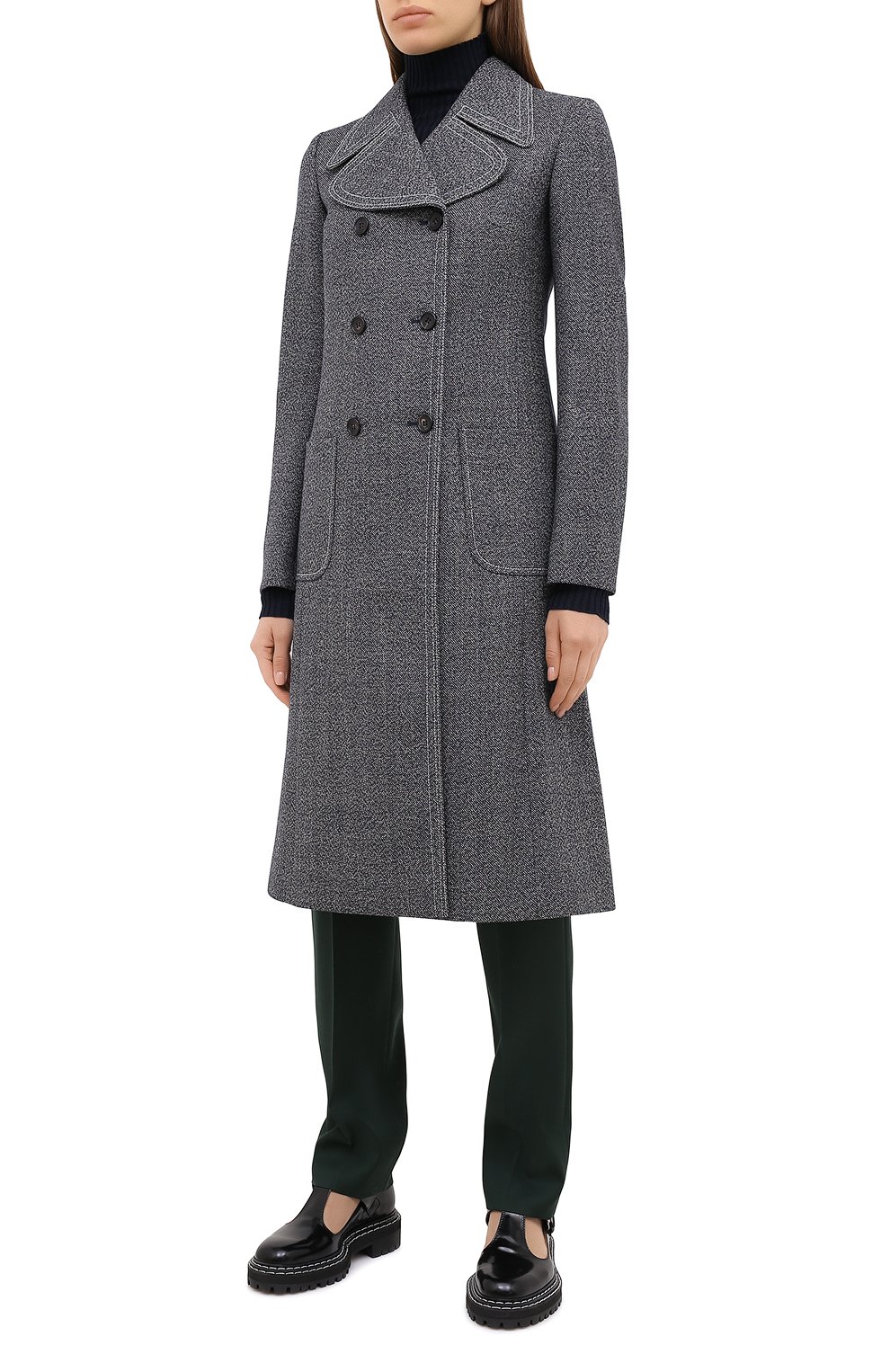 Шерстяное пальто LANVIN, арт. RW-C0107T-4584-A20, фото 4