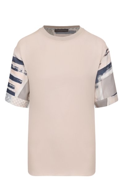 Женский шелковый топ LORENA ANTONIAZZI, арт. E2553TS42A/4916