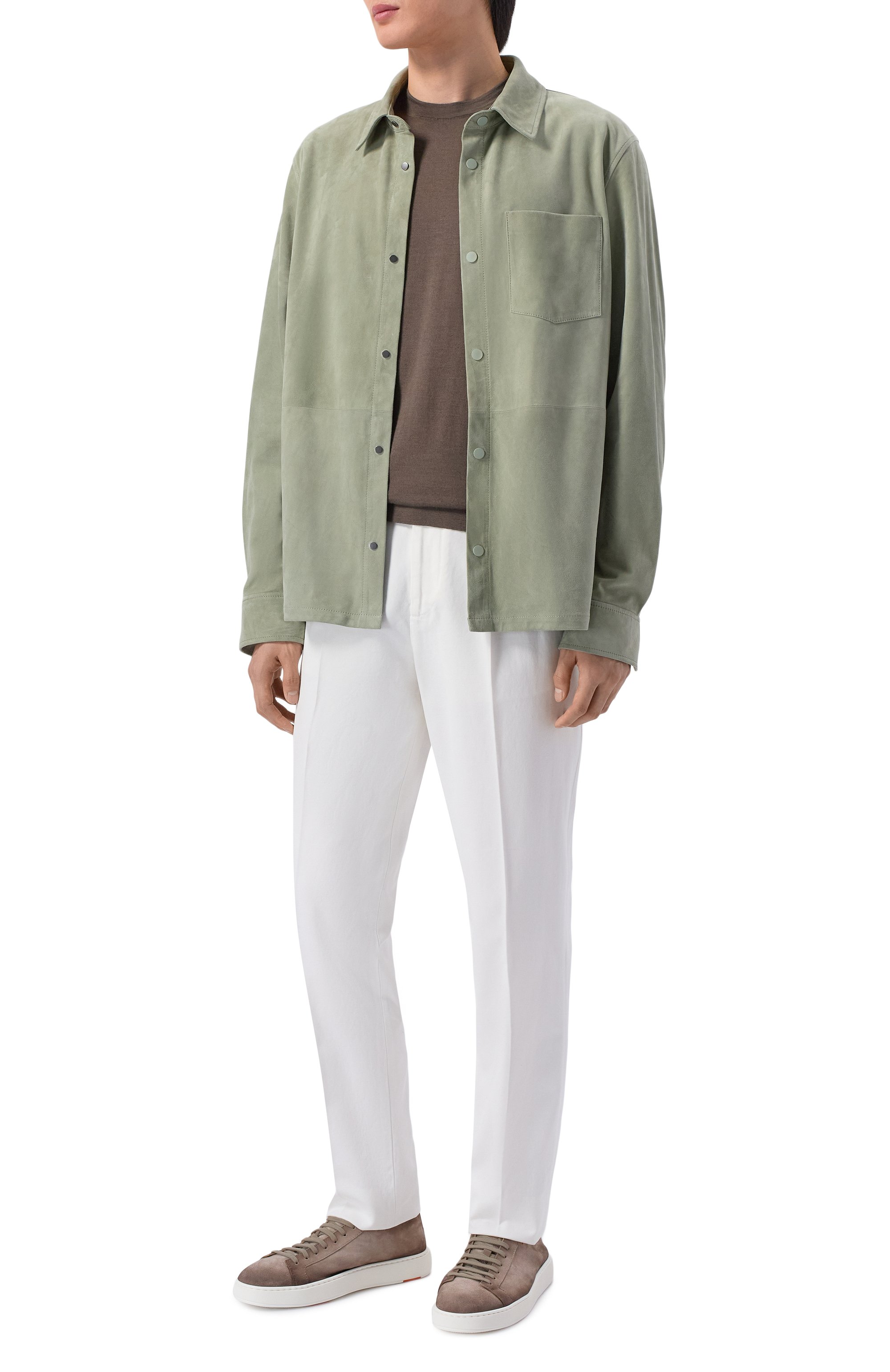 Замшевая рубашка MVST, арт. M26.2PM.L004/L010 SUEDE, фото 2