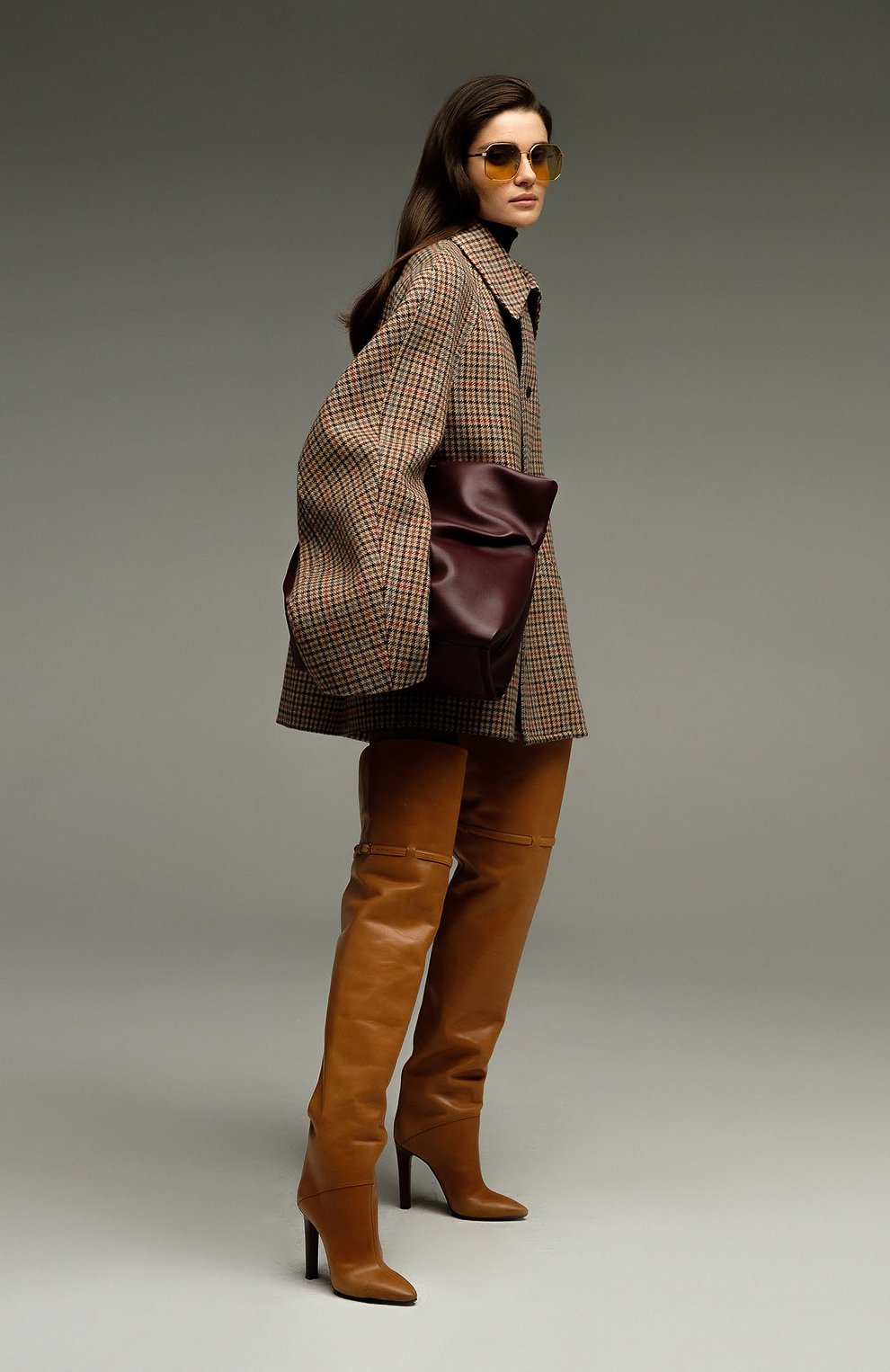 Шерстяное полупальто BALENCIAGA, арт. 675374/TLU23, фото 6