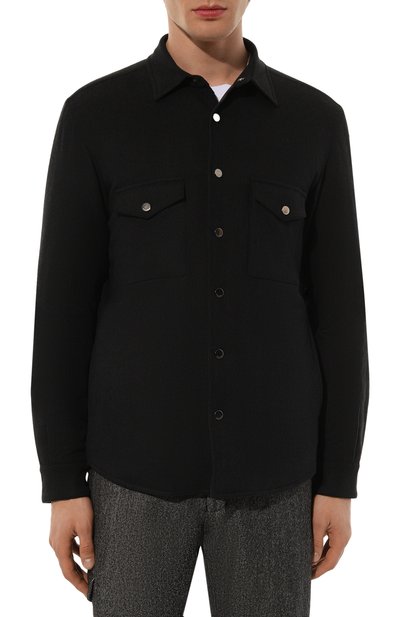 Куртка-рубашка из шелка и кашемира COLOMBO, арт. GI00463/50504-U, фото 3