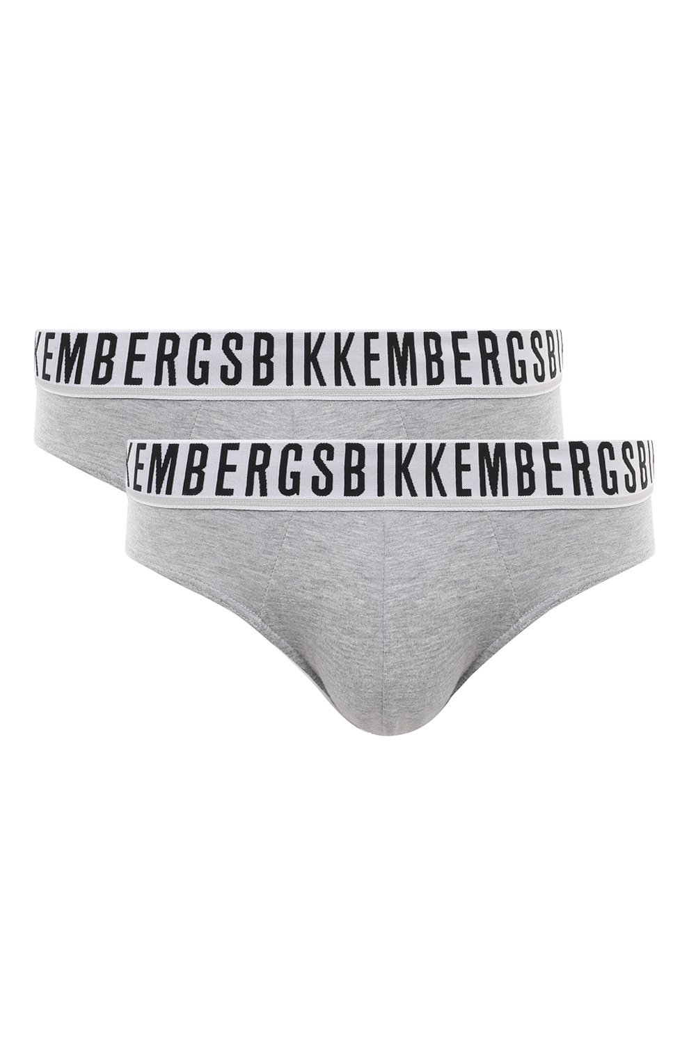 Комплект из двух брифов DIRK BIKKEMBERGS серого цвета по цене 3600 руб., арт. BKK1USP01BI, фото 1 Комплект из двух брифов DIRK BIKKEMBERGS, арт. BKK1USP01BI, фото 1