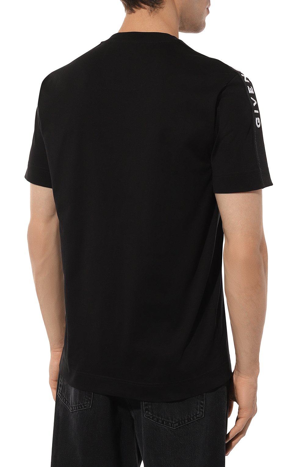 Хлопковая футболка GIVENCHY, арт. BM71DX/3Y6B, фото 4