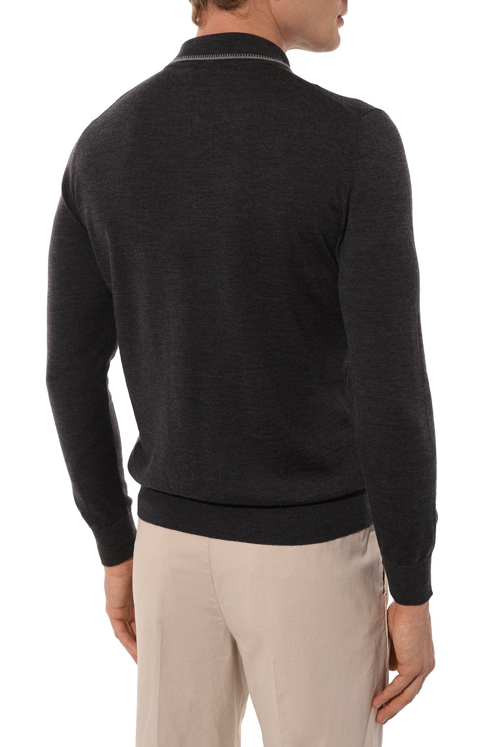 Шерстяное поло CANALI, арт. C1045/MK02148, фото 4
