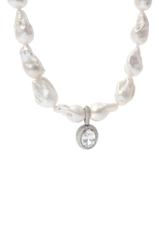 Колье Pearl Shadow Bluejay BJ78-PS-W Белый  BJ78-PS-W Фото 3