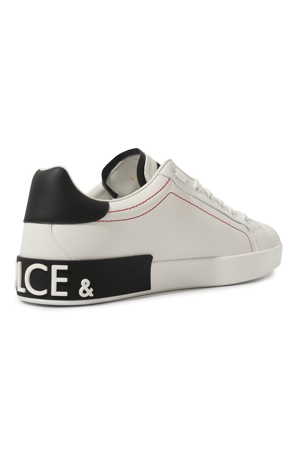 Кожаные кеды portofino DOLCE & GABBANA, арт. CS1760/AH526, фото 5