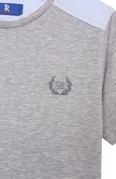 Хлопковая футболка STEFANO RICCI JUNIOR, арт. YNH6201550/TE0001, фото 3