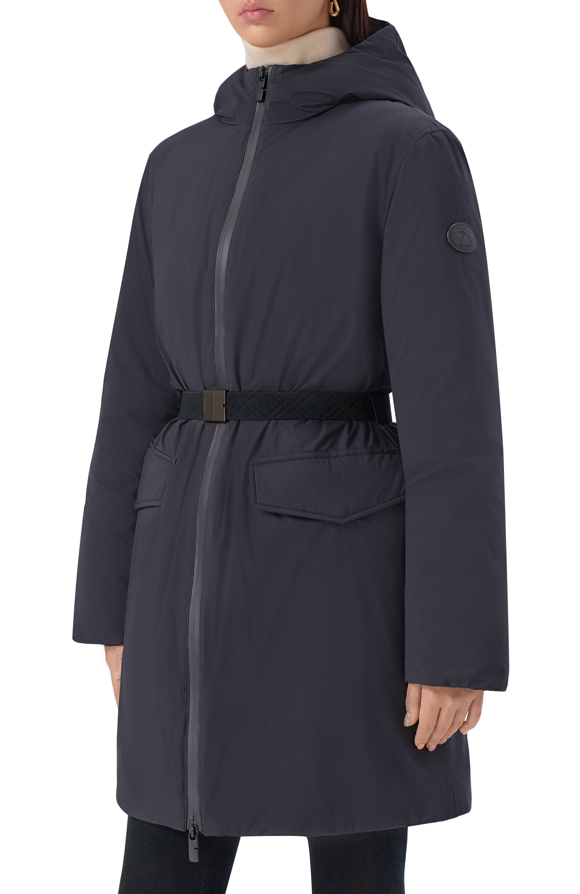 Пуховик BURBERRY черного цвета по цене 269500 руб., арт. 8110306, фото 3 Пуховик BURBERRY, арт. 8110306, фото 3