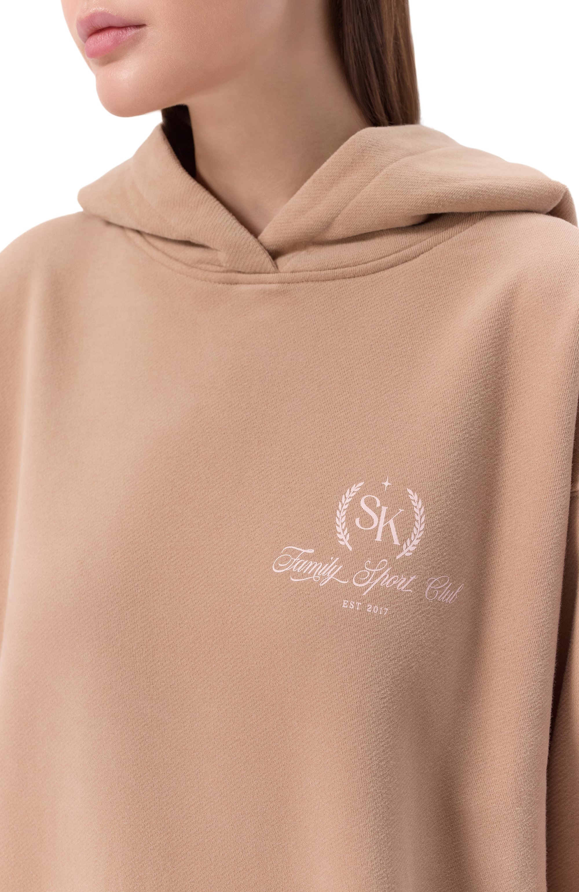 Хлопковый костюм SASHA KIM бежевого цвета по цене 47900 руб., арт. SK-00001683, фото 6 Хлопковый костюм SASHA KIM, арт. SK-00001683, фото 6