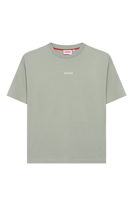 Хлопковая футболка HUGO, арт. G00434