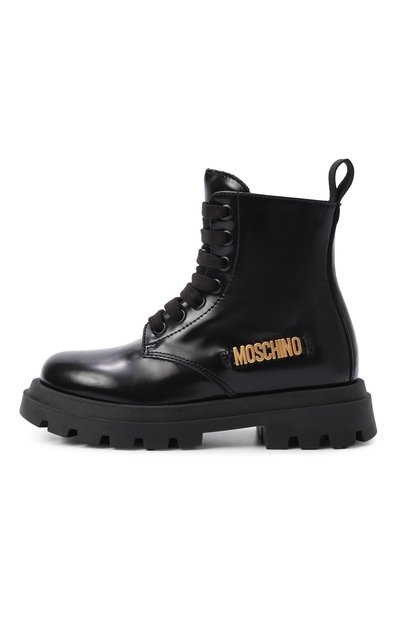 Кожаные ботинки MOSCHINO, арт. 84277/VAR1