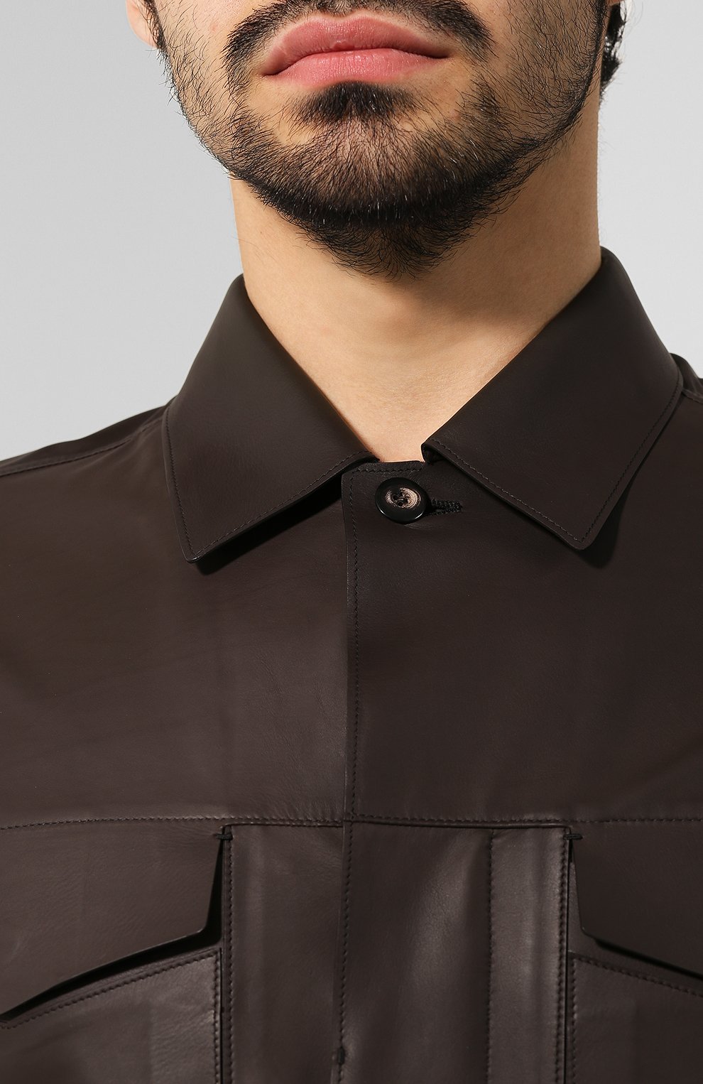 Кожаная куртка ZEGNA, арт. UUPNN/U163, фото 5