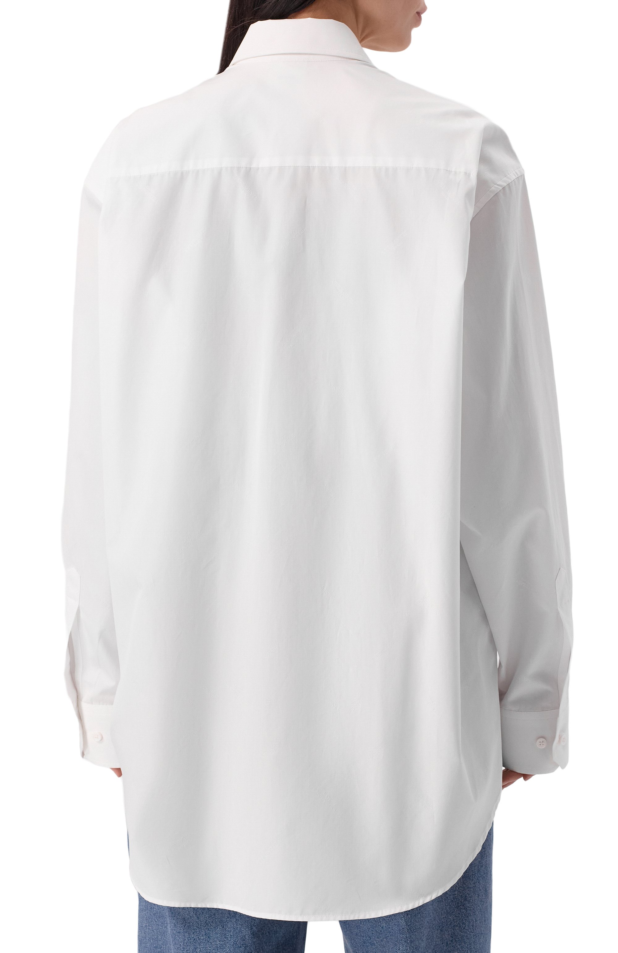 Хлопковая рубашка VETEMENTS, арт. UA66SH400W, фото 8