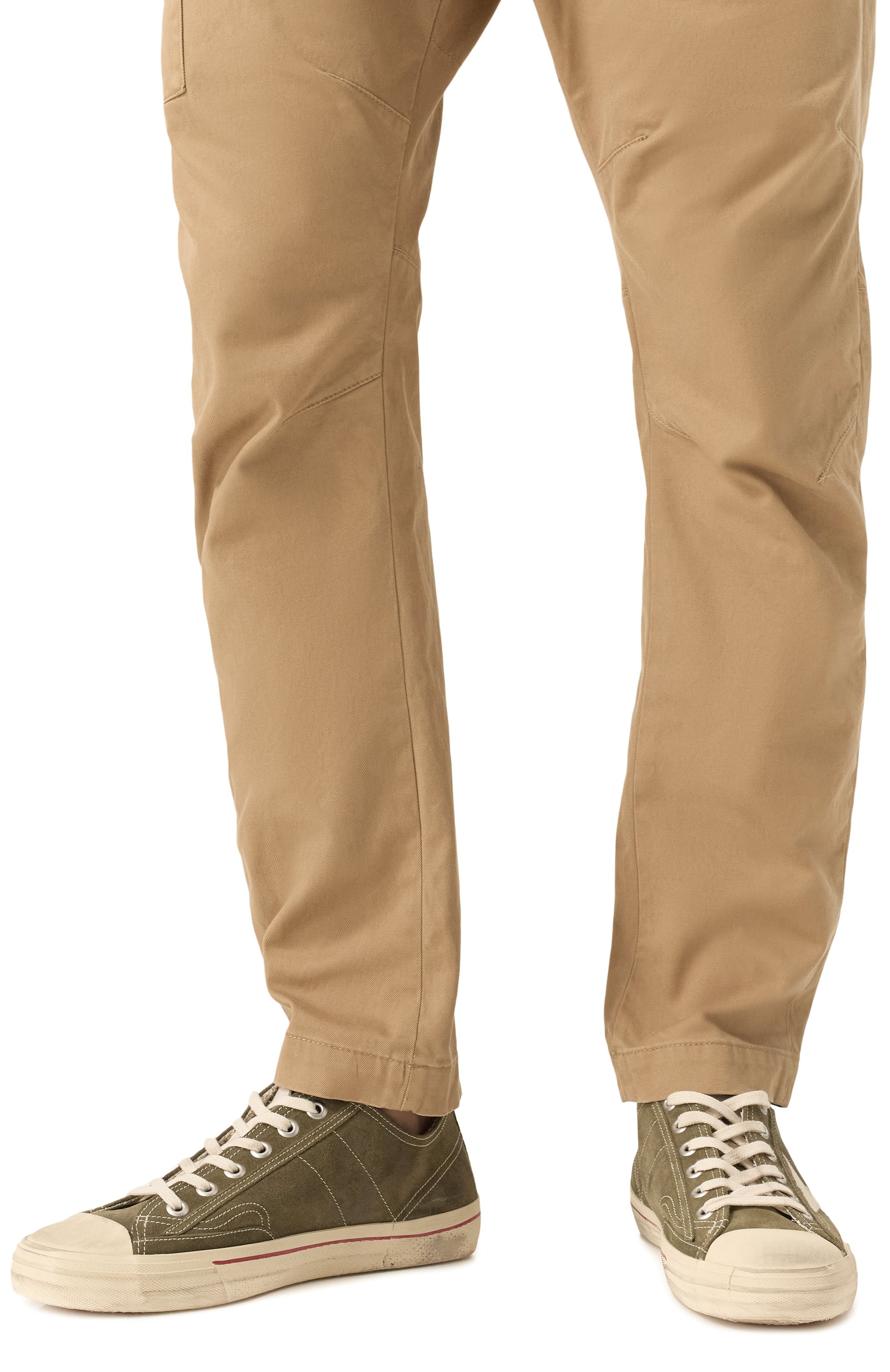 Замшевые кеды v-star GOLDEN GOOSE DELUXE BRAND темно-зеленого цвета по цене 61550 руб., арт. GMF00129.F003417, фото 3 Замшевые кеды v-star GOLDEN GOOSE DELUXE BRAND, арт. GMF00129.F003417, фото 3