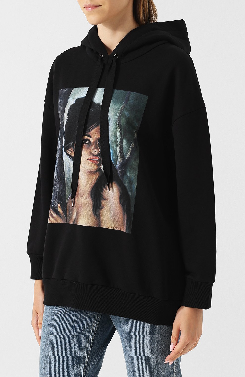 Хлопковый пуловер с капюшоном и принтом STELLA MCCARTNEY, арт. 515813/SLW80, фото 3