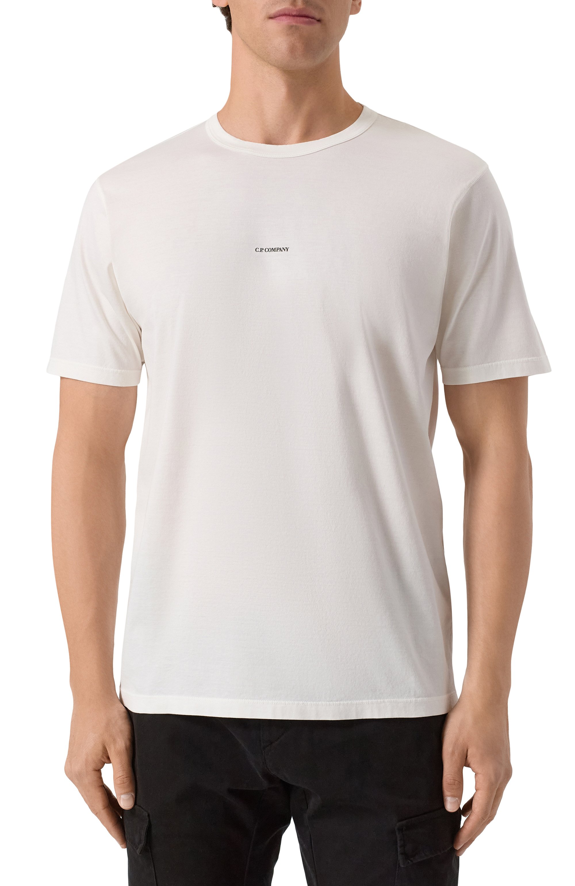 Хлопковая футболка C.P. COMPANY, арт. 19CMTS161A006374G, фото 3