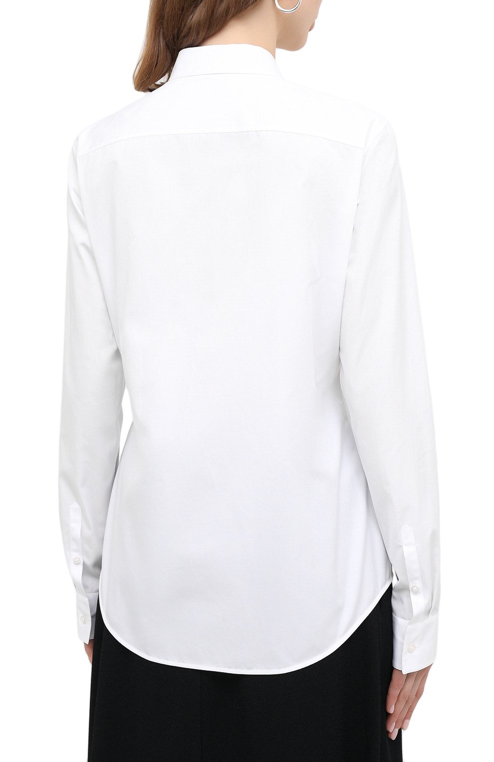Хлопковая рубашка JIL SANDER, арт. JSXR600005-WR244300, фото 4