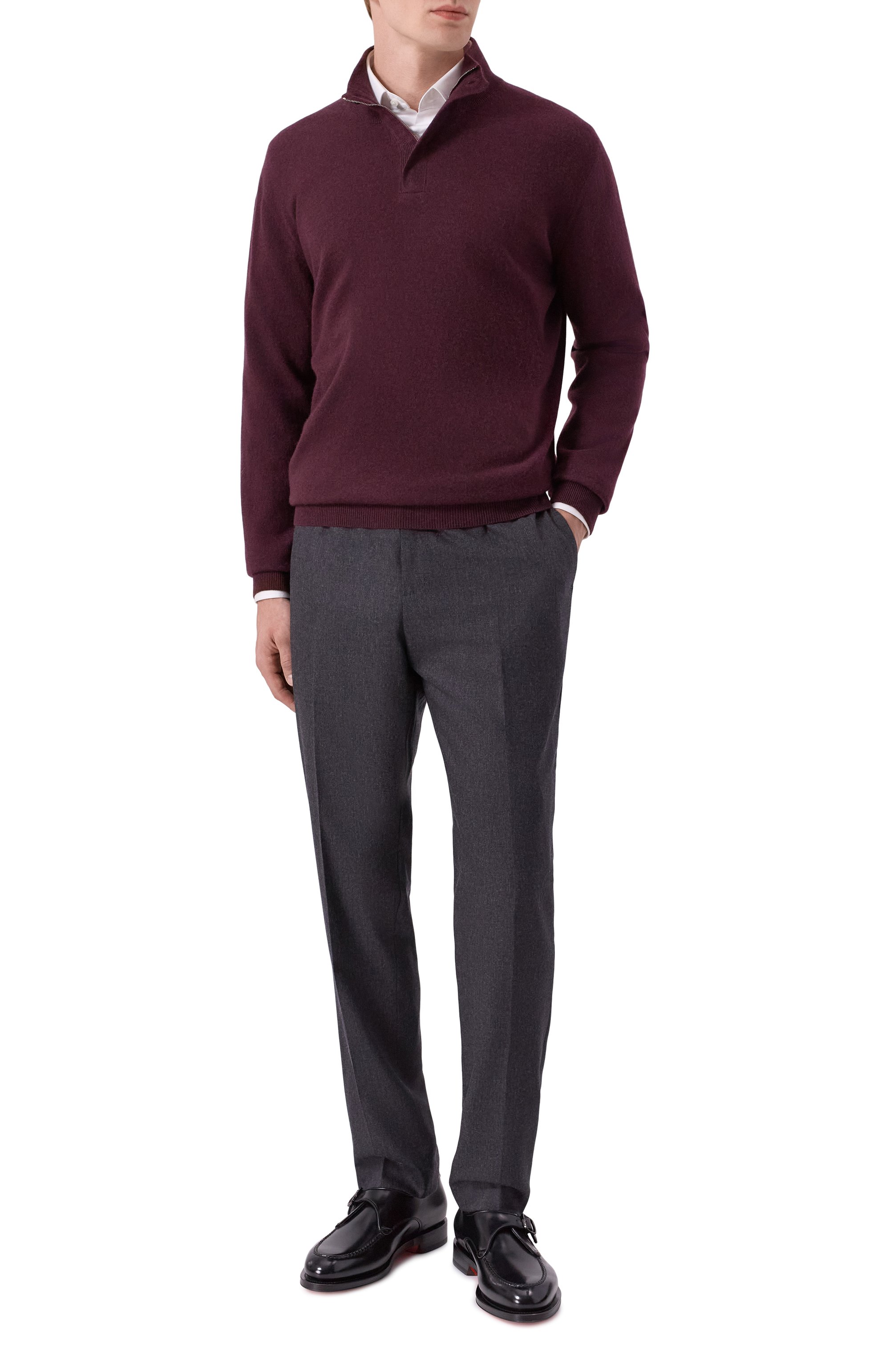 Кашемировый джемпер CORNELIANI, арт. 26M533-2625185, фото 2