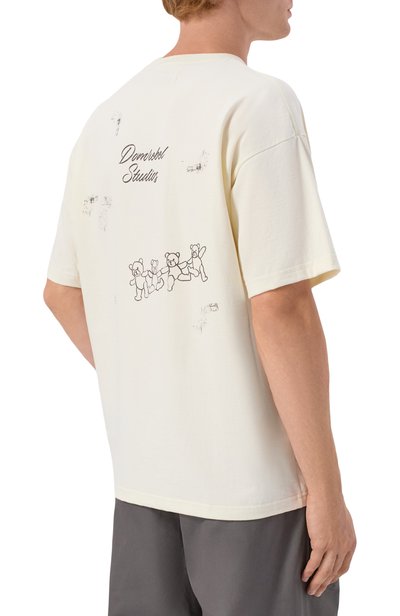 Хлопковая футболка DOMREBEL, арт. M G00D BEAR/T-SHIRT, фото 4