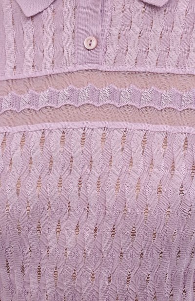 Поло из хлопка и вискозы M MISSONI, арт. 2DN00331/2K008G, фото 5