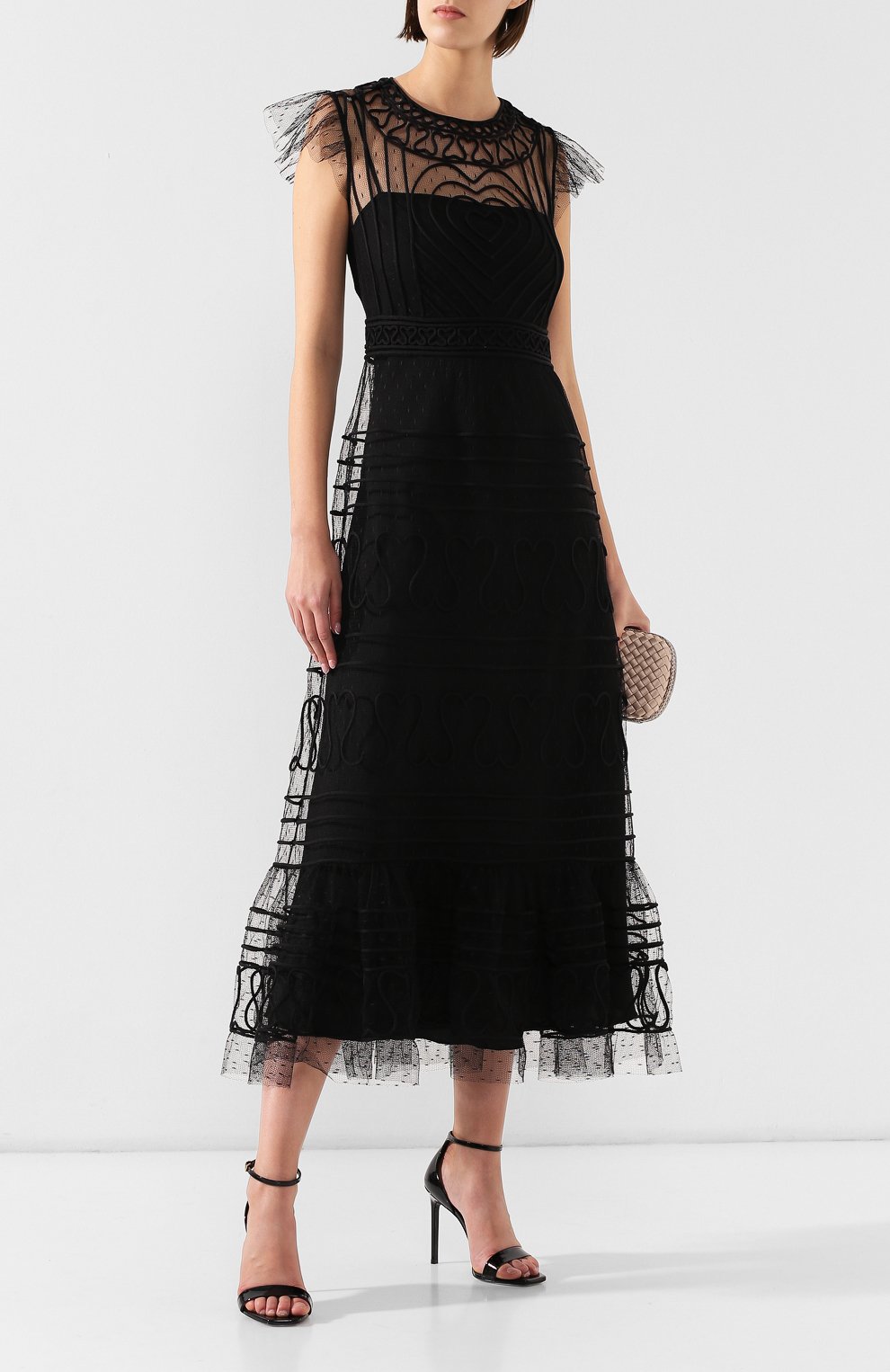 Платье-миди REDVALENTINO, арт. SR3VA02U/4CR, фото 2