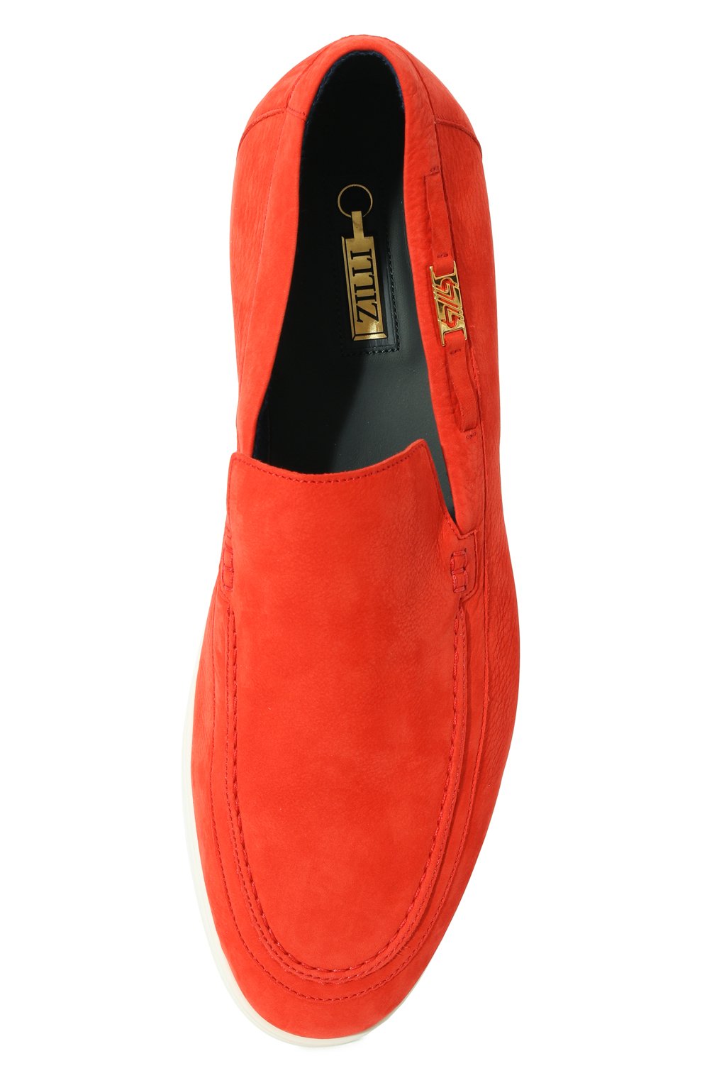 Лоферы из нубука ZILLI, арт. MDZ-PT213-DM026/002X, фото 6