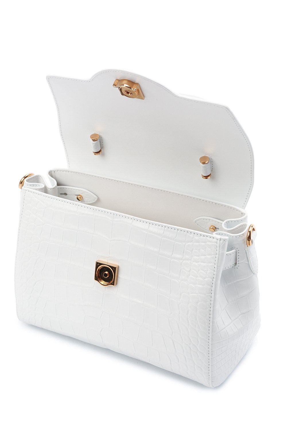 Сумка la medusa medium из кожи аллигатора VERSACE, арт. DBFI039/D2C0C/AMIS, фото 4