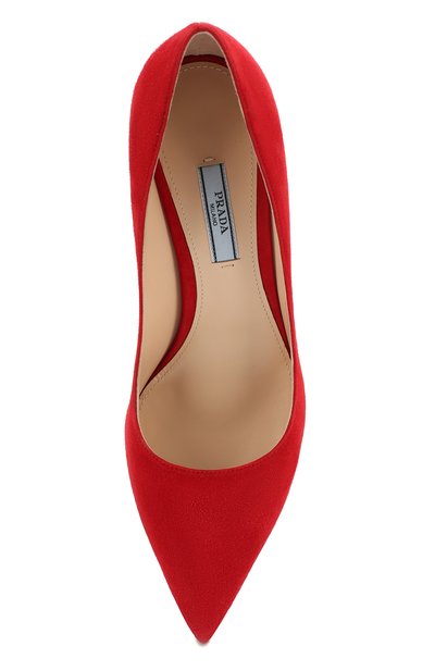 Замшевые туфли PRADA, арт. 1I834I-008-F0011-085, фото 4
